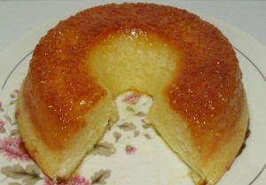 pudim de tapioca