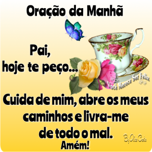 oracaomanhaamem